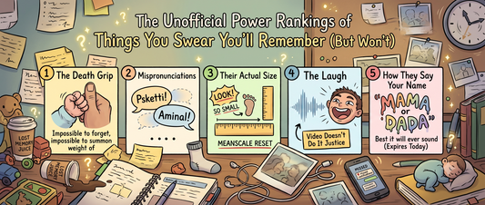 The Unofficial Power Rankings of Things You Swear You'll Remember (But Won't)